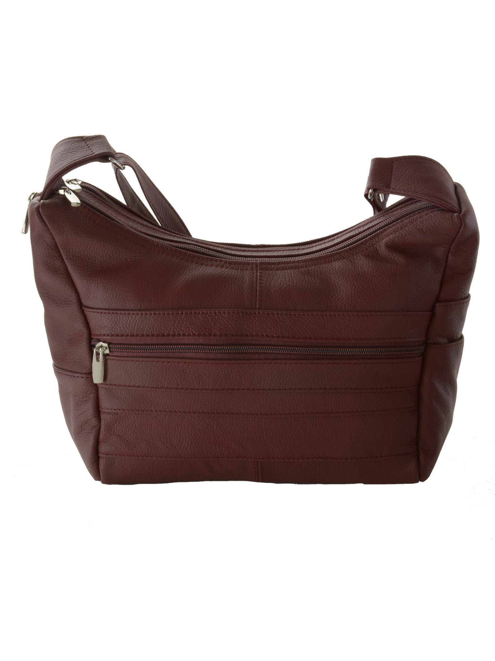 Retro Style Crossbody Bag Multi Pockets Shoulder Bag Washed - Temu